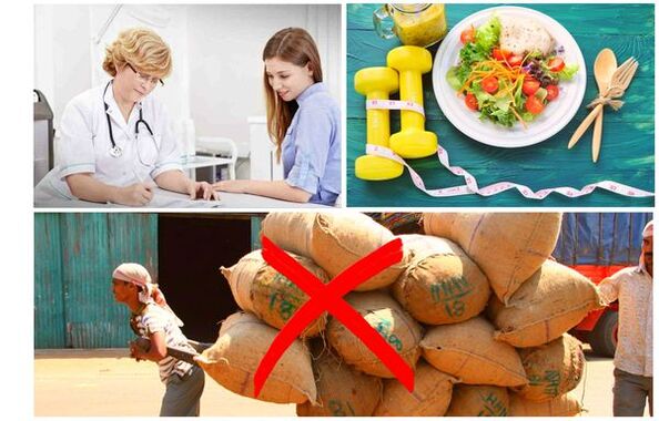 Prevention of coksartrosis