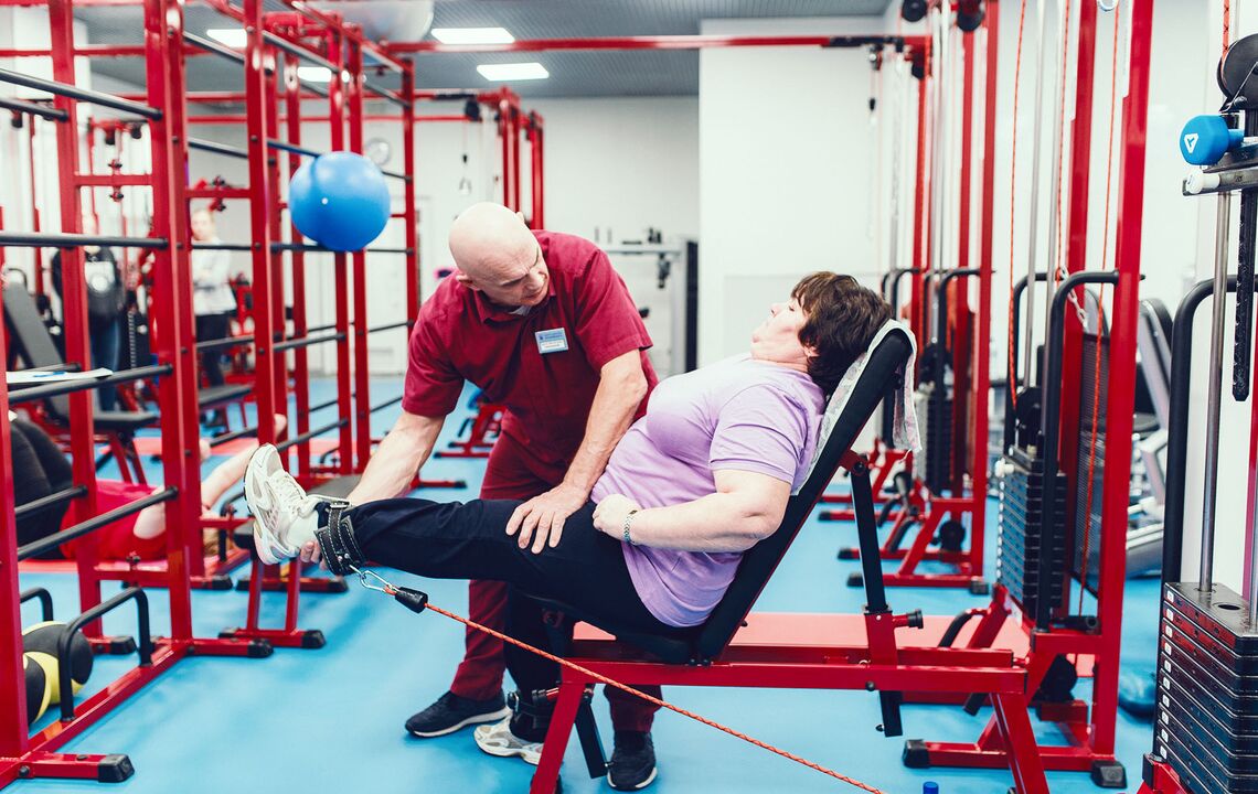 Simulator exercises for the treatment of knee osteoarthritis
